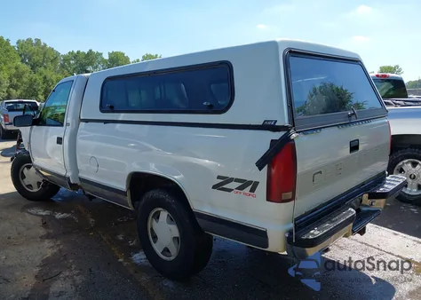1997 Chevrolet K1500 Fleetside from USA, damaged, VIN 1GCEK14R8VZ135843